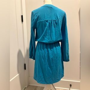 Lilly Pulitzer Large cotton dress. Turquoise
